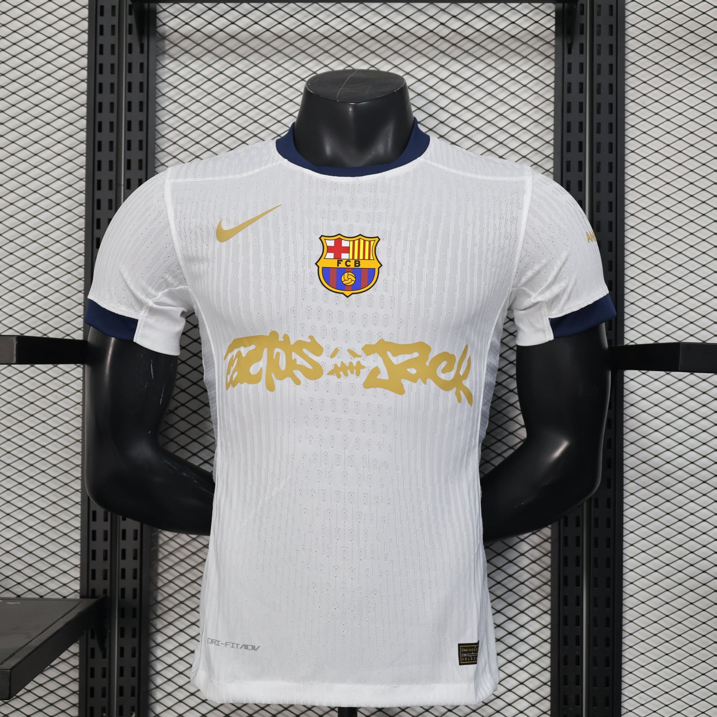 Barcelona x Travis Scott White Shirt 2024/25
