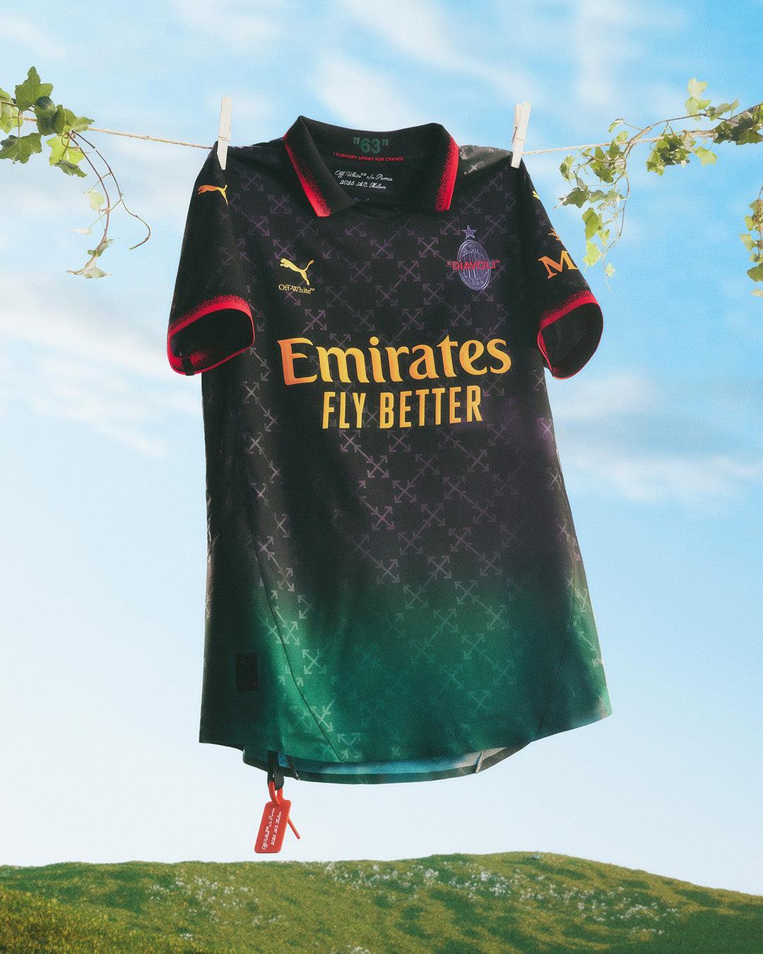 AC Milan Off-White Shirt 2024/25