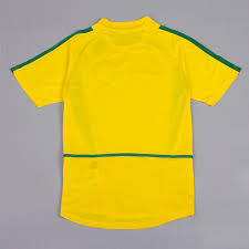 2002 Brazil Home Shirt