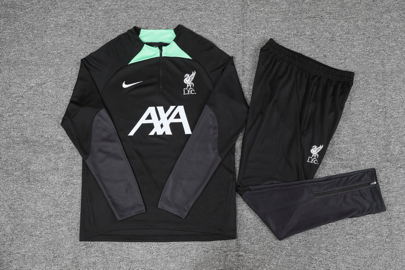 Black Liverpool Tracksuit