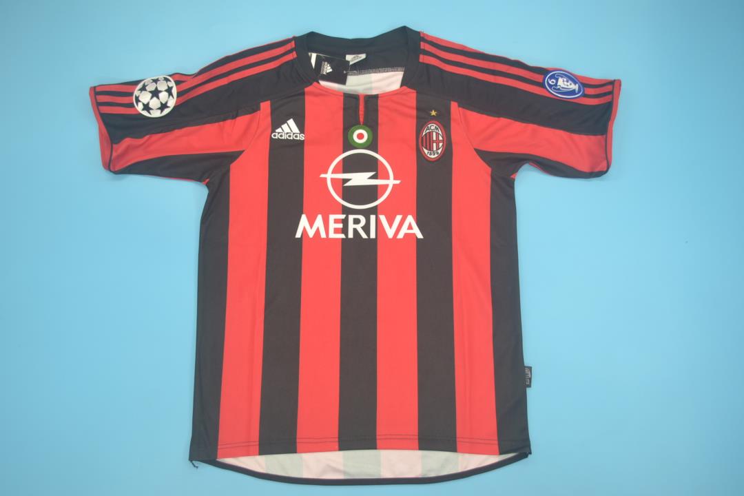 2003/04 AC Milan Home Shirt