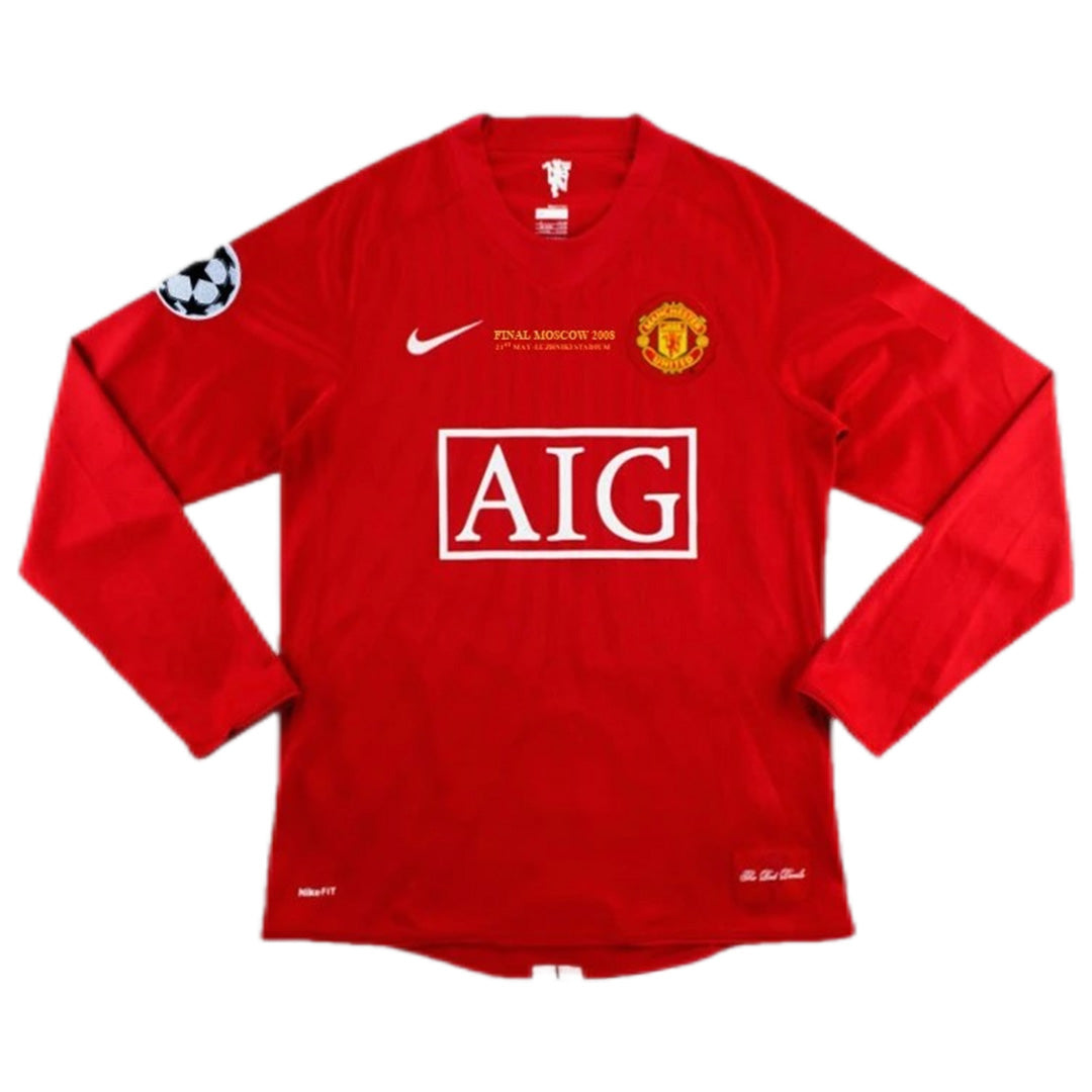 2007/08 Manchester United Retro Home Shirt