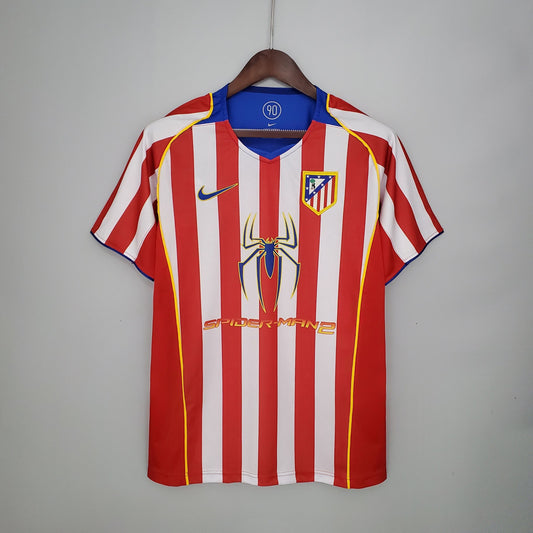 2004/05 Atletico Madrid Retro Home Shirt