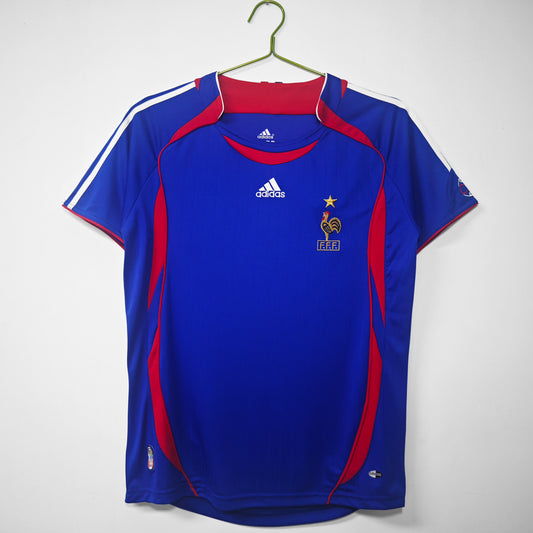 2006 Retro France Home Shirt