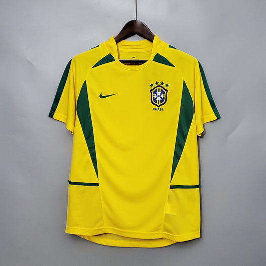 2002 Brazil Home Shirt