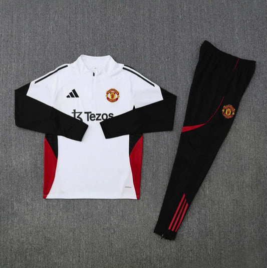 Manchester United 2024/25 White Tracksuit