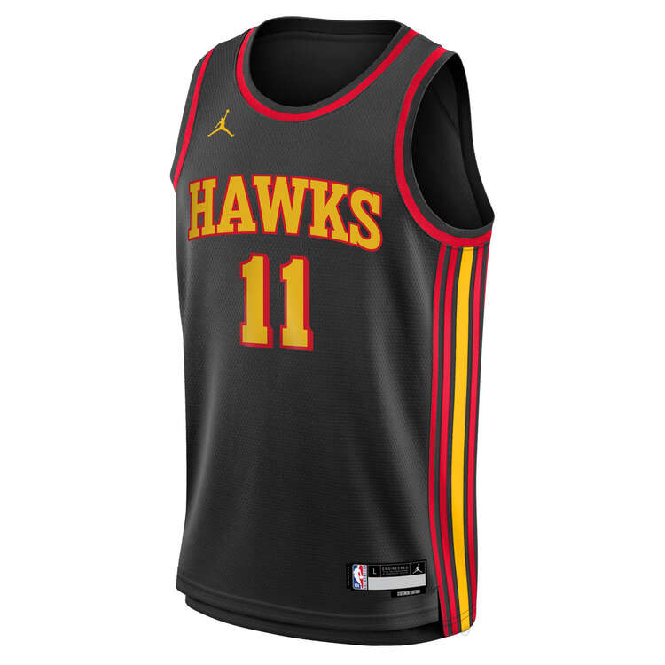 Atlanta Hawks 2023/24 Black Statement Jersey