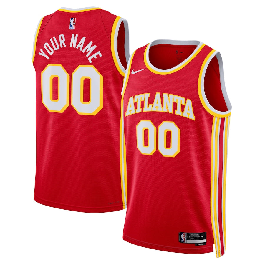 Atlanta Hawks 2023/24 Red Icon Edition Jersey