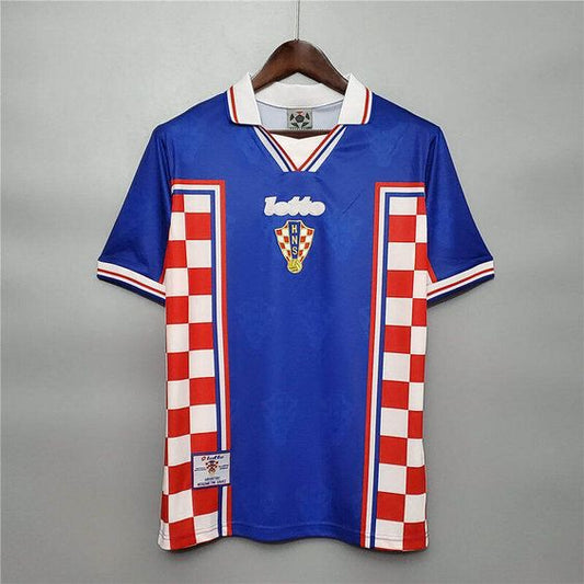 1998 Croatia Retro Away Shirt