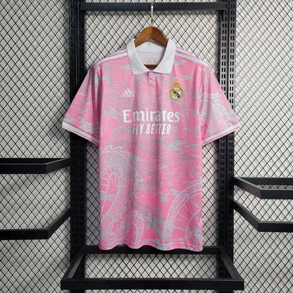 Real Madrid Pink Dragon Shirt 2023/24